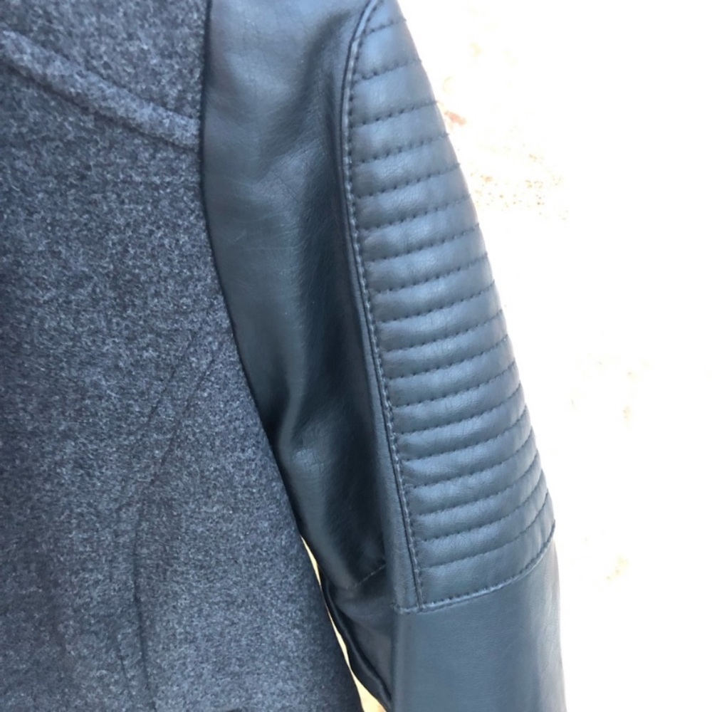 Forever 21 Moto Jacket with Hood